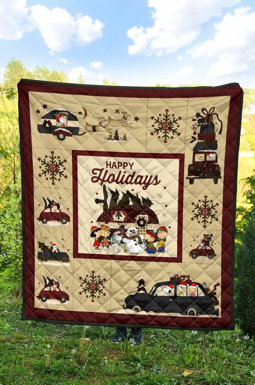 Happy Holiday Premium G Quilt So and Home Decor