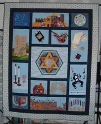 Happy Jewish Ml120607 Quilt Blanket and Home Decor