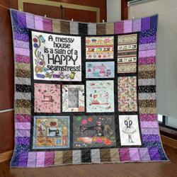 Happy Seamstress Pkt240618 Quilt Blanket and Home Decor