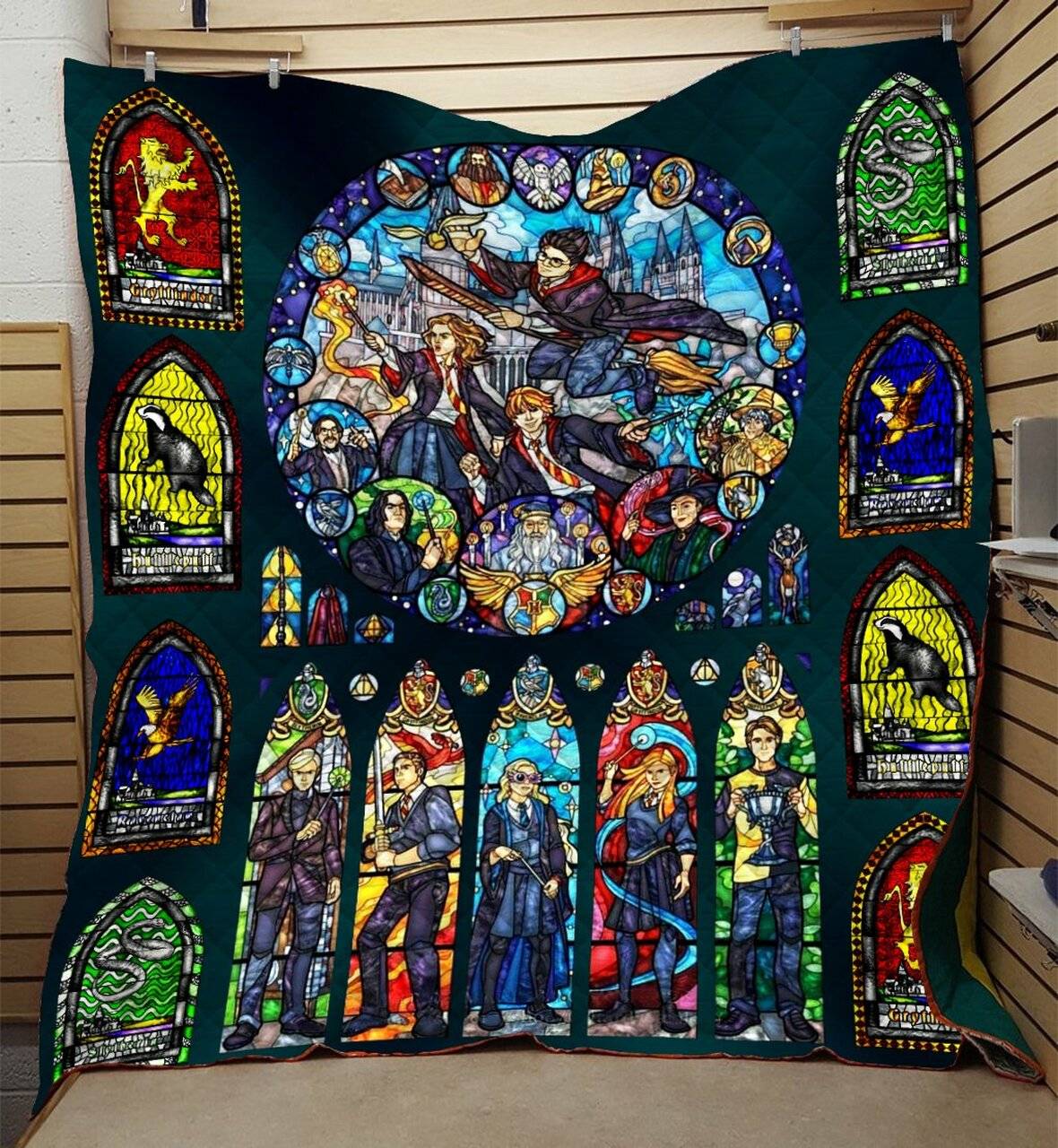 Harry Diamond Painting Quilt Quilt and Home Decor