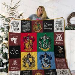 Harry Potter Quilt Blanket 02091 and Home Decor