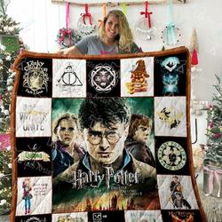 Harry Potter Quilt Blanket 02279 and Home Decor