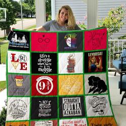 Harry Potter Quilt Blanket 04 and Home Decor