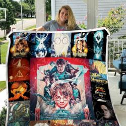 Harry Potter Quilt Blanket 0406 and Home Decor