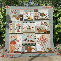 Harvest Cg240622 Quilt Blanket and Home Decor