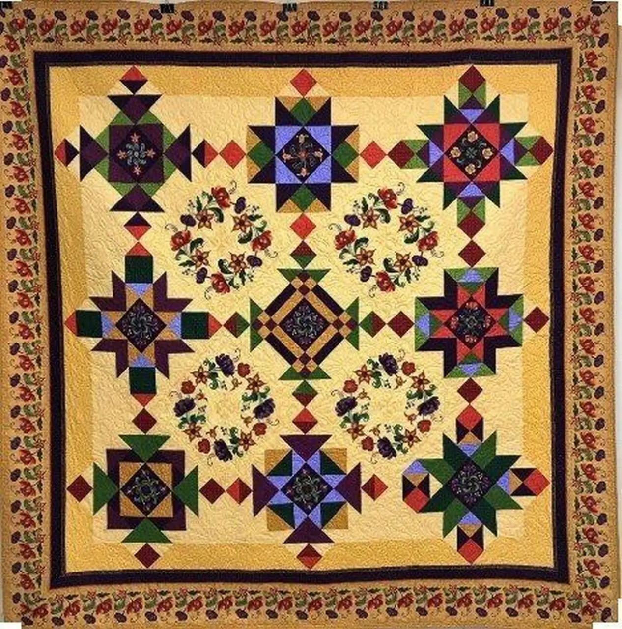 Harvest Spice Cla1710374Q Quilt Blanket and Home Decor