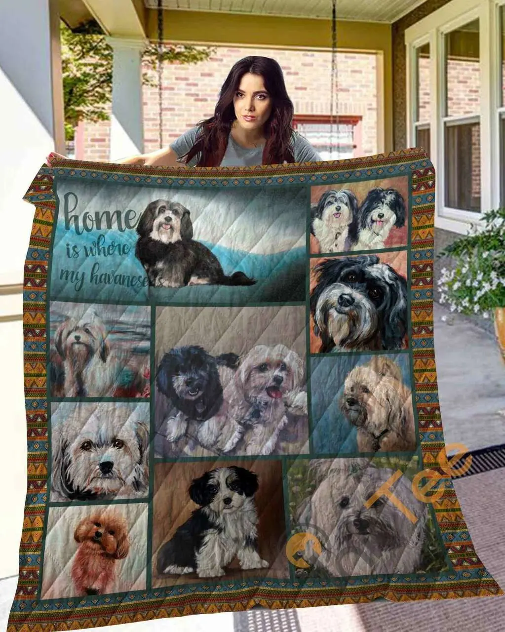 Havanese 10 Blanket TH10072019 Quilt and Home Decor