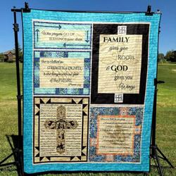 Have Faith Hur Quilt Cysifa and Home Decor