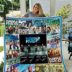 Hawaii Five Quilt Blanket and Home Decor
