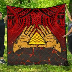 Hawaii Quilt  Premium Quilt  Protect Mauna Kea  Ah  J6  Quilt and Home Decor