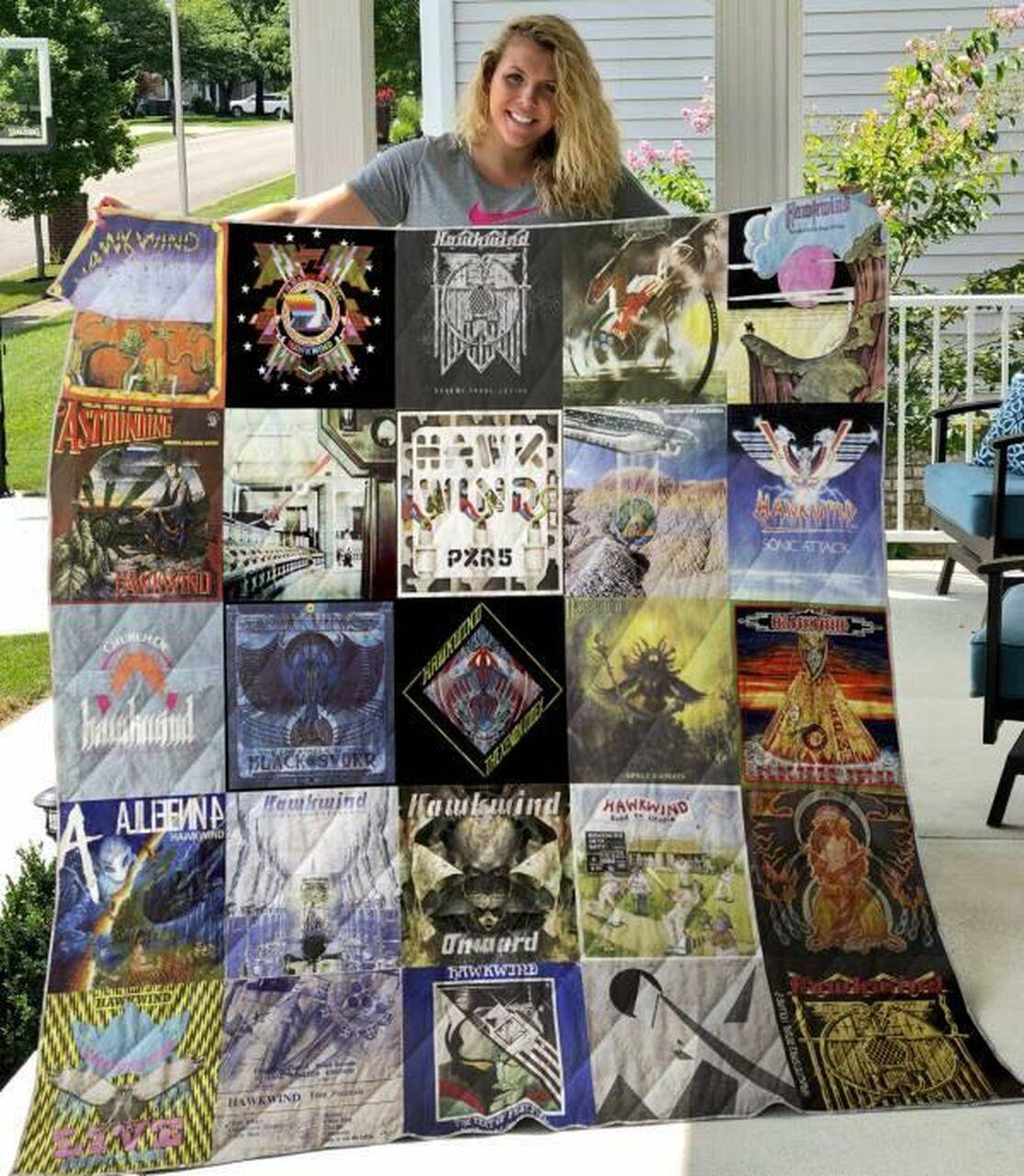 Hawkwind Quilt Blanket M110637 Quilt and Home Decor