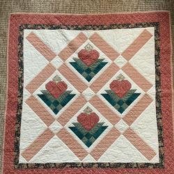Heart Blossom Quilt Blanket Dhc3101213Lt and Home Decor