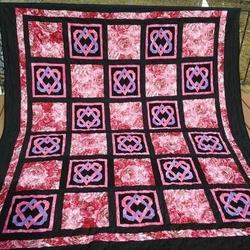 Heart Celtic Cla270627 Quilt Blanket and Home Decor