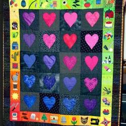 Heart Cla2110299Q Quilt Blanket and Home Decor