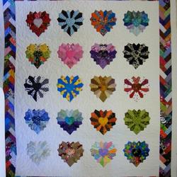 Heart Quilt Blanket Dhc3101103Lt and Home Decor