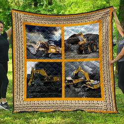 Heavy Equipment Quilt  01867  Quilt and Home Decor