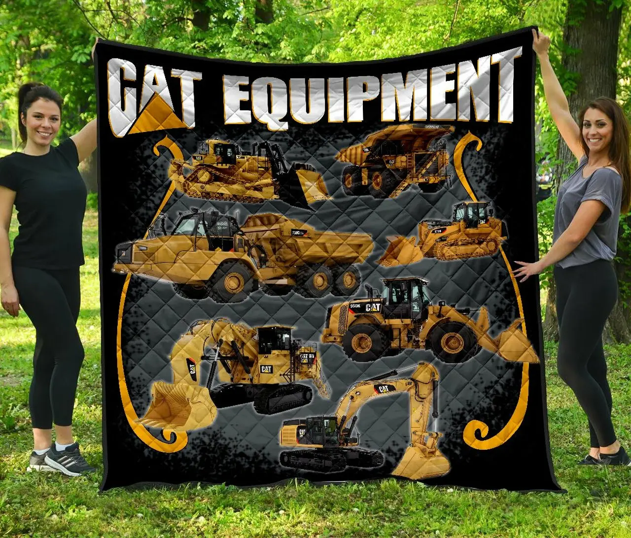 Heavy Equipment Quilt 02131 Quilt and Home Decor