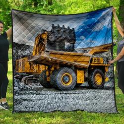 Heavy Equipment Quilt  02183  Quilt and Home Decor