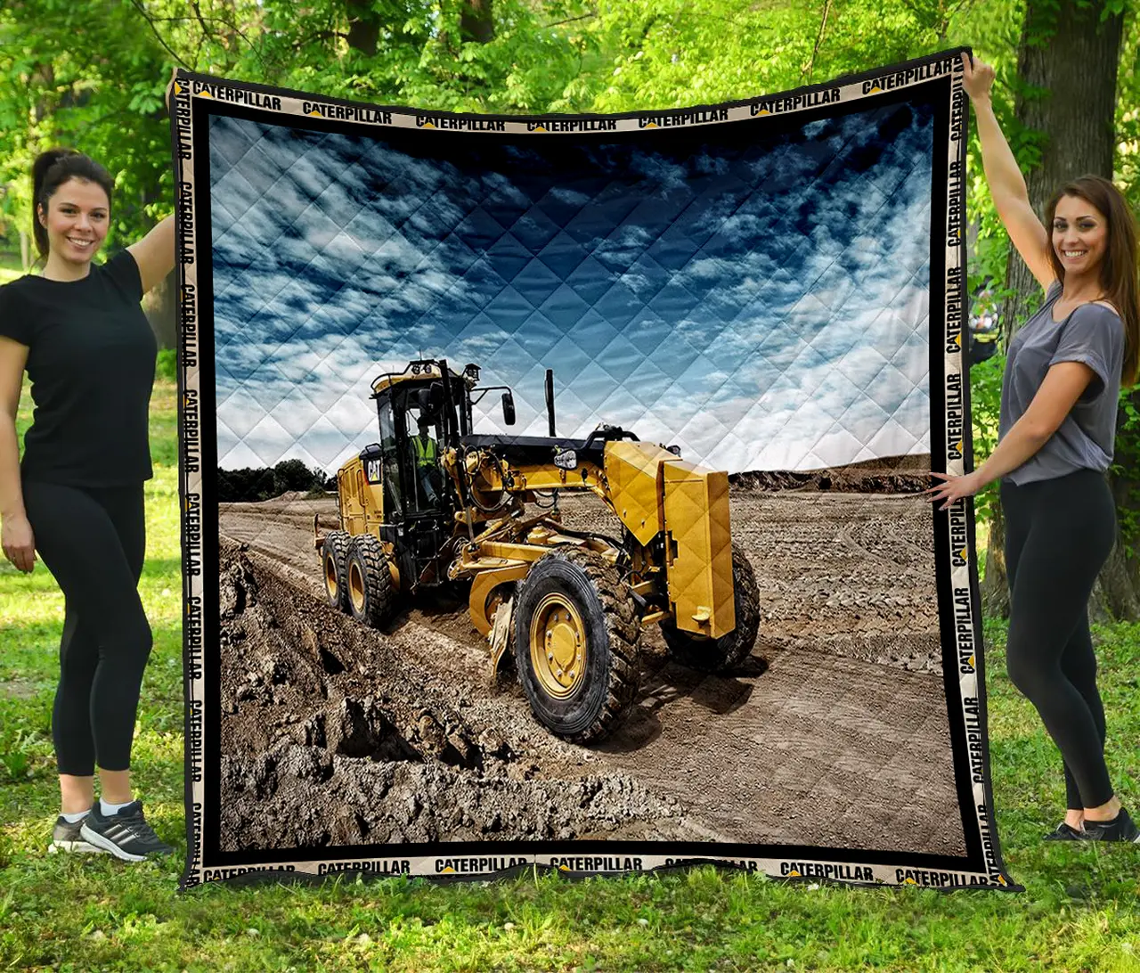 Heavy Equipment Quilt 02479 Quilt and Home Decor