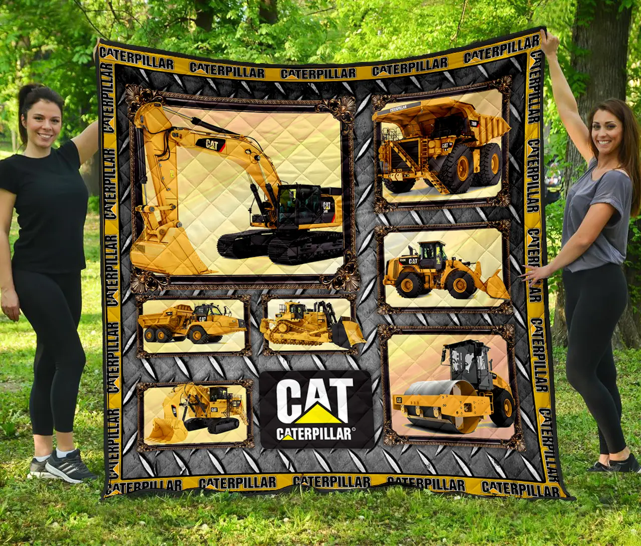 Heavy Equipment Quilt 02813 Quilt and Home Decor