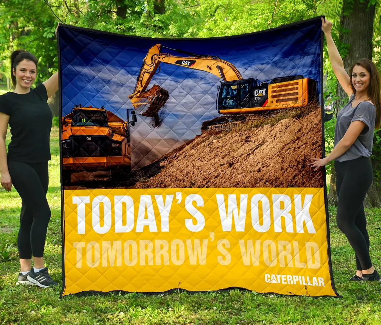 Heavy Equipment Quilt 03173 Quilt and Home Decor