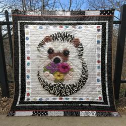 Hedgehog Same Old Love Quilt Blanket Dhc0201201315Td and Home Decor