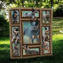 Heeler Frame Cl09100115Mdq Quilt Blanket and Home Decor
