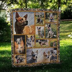 Heeler Life Cl10100155Mdq Quilt Blanket and Home Decor