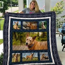 Heeler Quilt Blanket and Home Decor