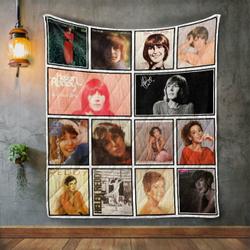 Helen Reddy Album Covers Quilt Blanket and Home Decor