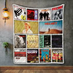 Helmet Album Covers Quilt Blanket and Home Decor