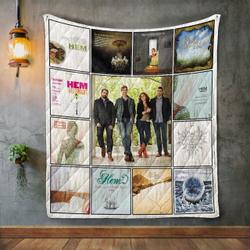 Hem Album Covers Quilt Blanket and Home Decor