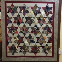 Hexagon Star Cla1010325Q Quilt Blanket and Home Decor