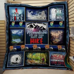 Hike Mind Quilt and Home Decor