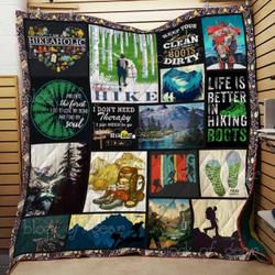 Hiking Cl2100227Mdq Quilt Blanket and Home Decor