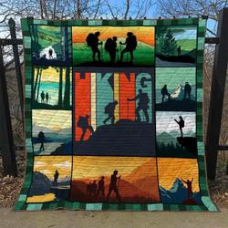 Hiking Hm210519 Quilt Blanket and Home Decor