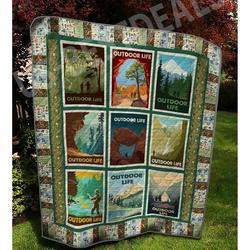 Hiking Outdoor Life Bl Awesome Ah Quilt Derqhw and Home Decor