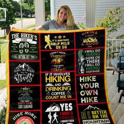 Hiking Quilt Blanket Dhc1501444Vt and Home Decor