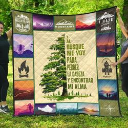 Hiking Spanish Quilt Blanket Dhc170120675Td and Home Decor