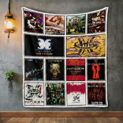 Hinder Album Covers Quilt Blanket and Home Decor