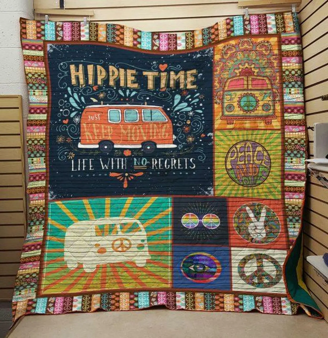 Hippie 8030206 Quilt Blanket Quilt and Home Decor