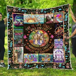 Hippie Ah Quilt Derqkp and Home Decor