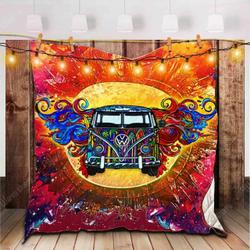 Hippie Ah Quilt Derqrw and Home Decor