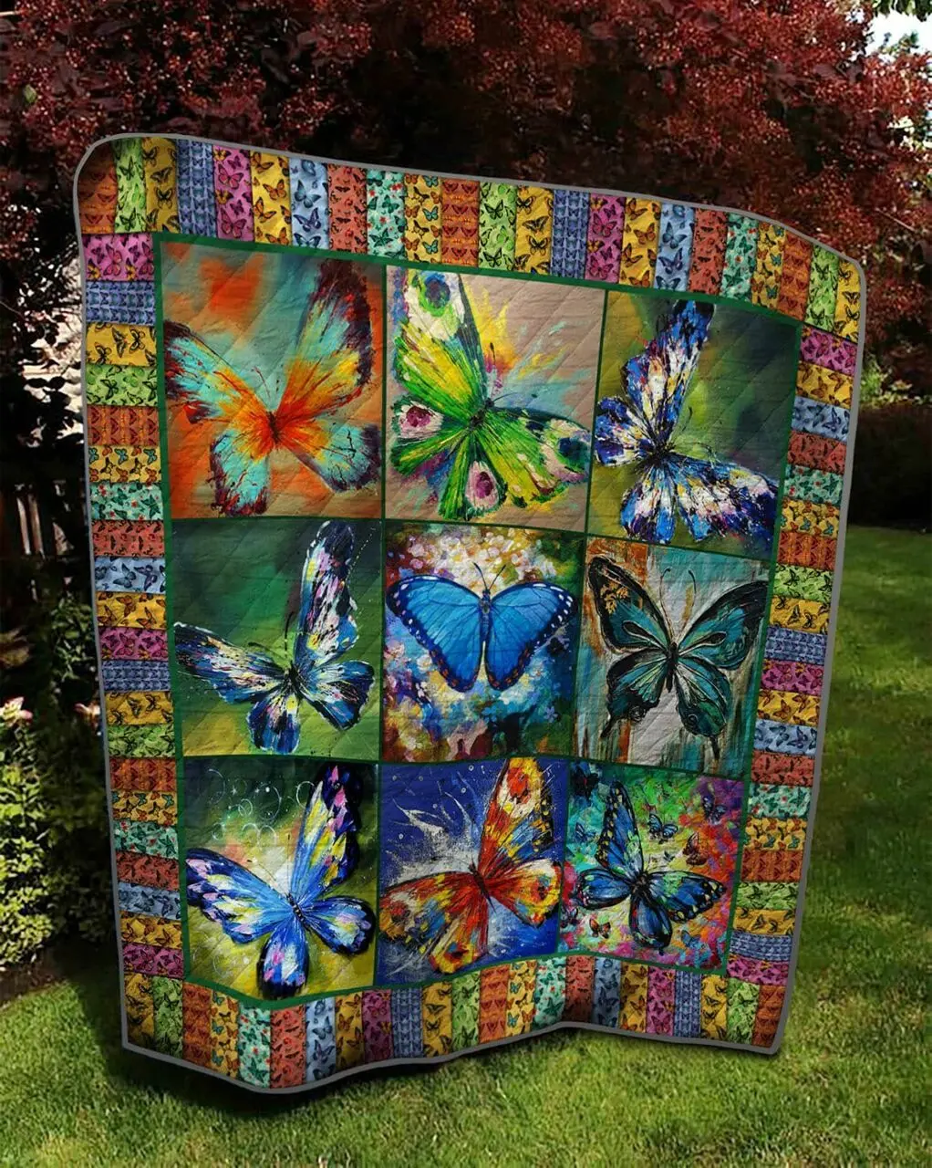 Hippie Angle Whistle U Quilt Qv and Home Decor