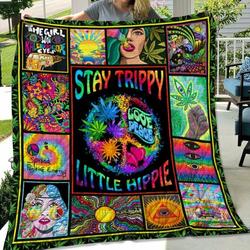 Hippie Bi290707C Quilt Blanket and Home Decor