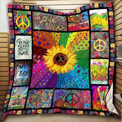 Hippie Cl19100405Mdq Quilt Blanket and Home Decor