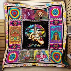 Hippie Cl2100239Mdq Quilt Blanket and Home Decor
