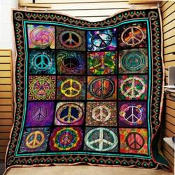 Hippie Cl22100257Mdq Quilt Blanket and Home Decor