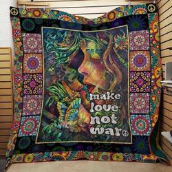 Hippie Cla1610592Q Quilt Blanket and Home Decor
