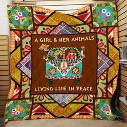 Hippie Cla1610600Q Quilt Blanket and Home Decor